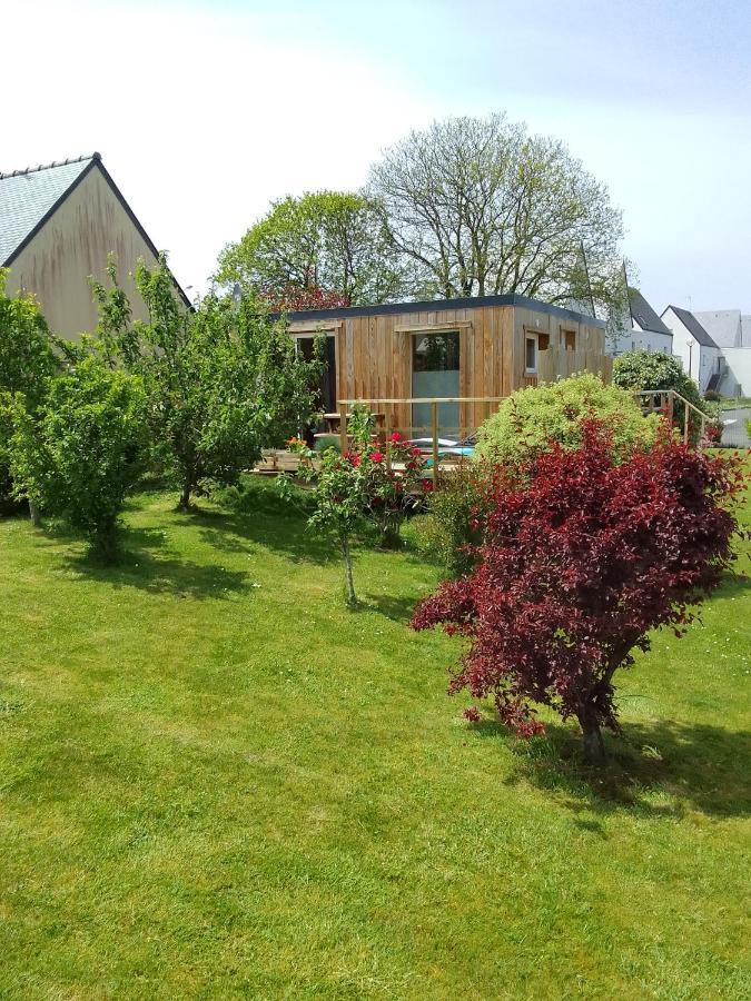 Tiny House Dans Jardin Arbore Perros-Guirec Dış mekan fotoğraf