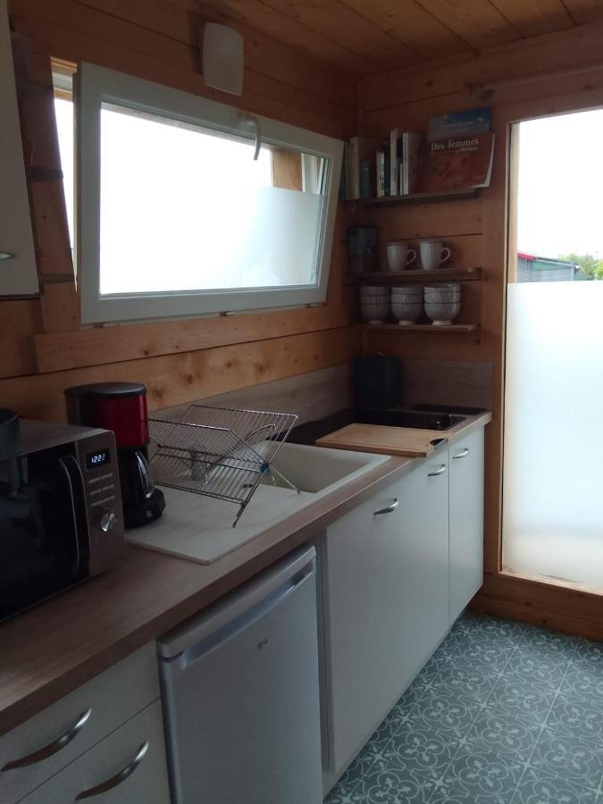 Tiny House Dans Jardin Arbore Perros-Guirec Dış mekan fotoğraf
